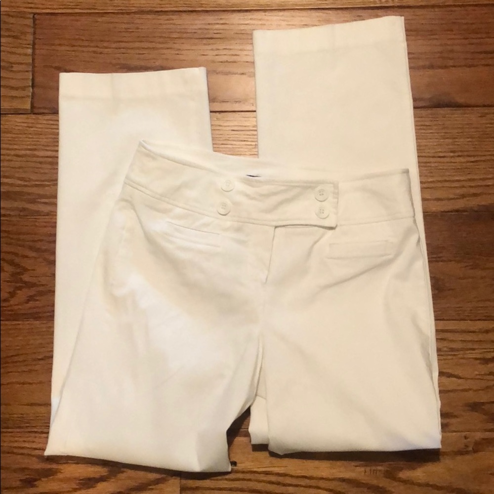 Ladies white pants
